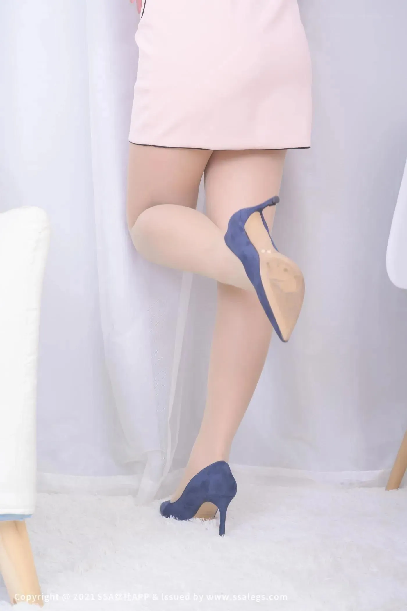 [SSA丝社]超清写真 NO.736 模特安琪的肉丝袜美女（上） [74P]插图9